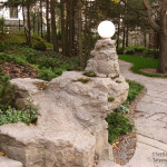 Скульптура малых садовых форм из авторского бетона.